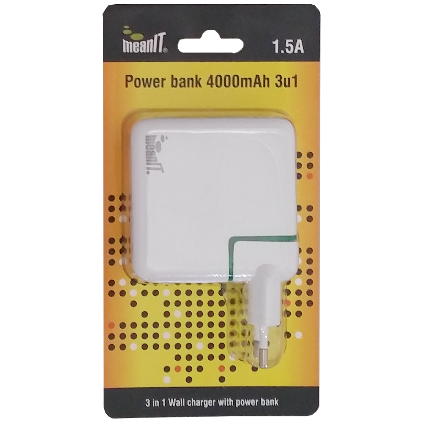 POWER BANK 4000mAh, 3IN1