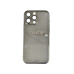 Clear MiuMiu maskica iPhone 16 Silver