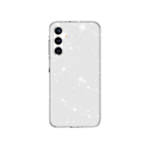 Glitter maskica Samsung A56 Silver