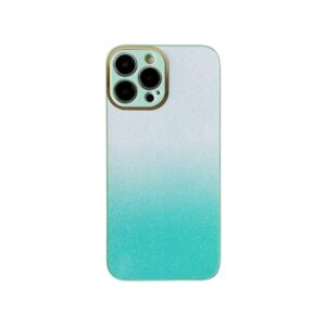 Gradient Glitter 3u1 maska iPhone X/XS zelena