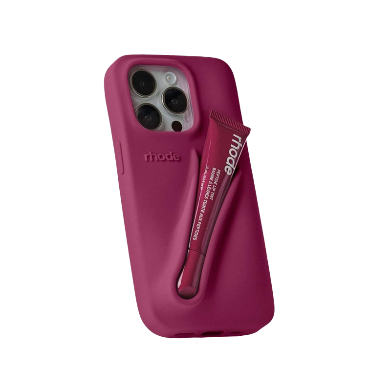 Iphone 17 Rhode Lip Case Burgundy