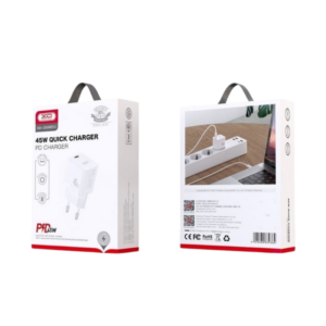 Kucni punjac XO CE09 PD 45W Type C - glava White