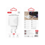 Kucni punjac XO L160 ulaz C 20W white + iphone cable