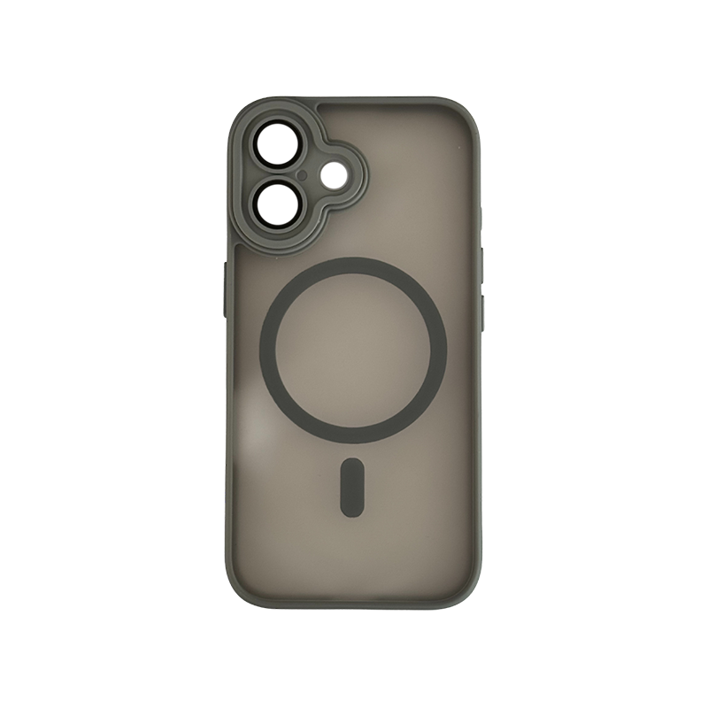 MagFit maskica iPhone 16 Siva