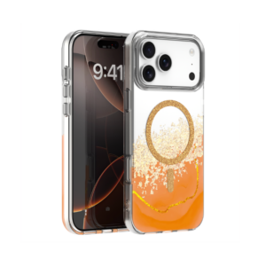 Magsafe Epoxy maskica iPhone 16 Pro Max Orange