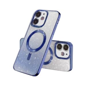 MagSafe glitter maskica iPhone 17 Blue