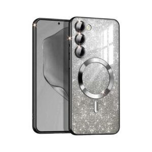 MagSafe glitter maskica Samsung A05 Black