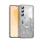 MagSafe glitter maskica Samsung S22+ Silver