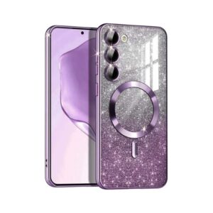 MagSafe glitter maskica Samsung S23 Purple