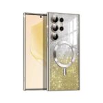MagSafe glitter maskica Samsung S25FE Gold