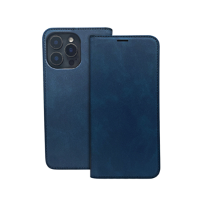 Preklopna futrola Suede Samsung S25 Ultra Blue