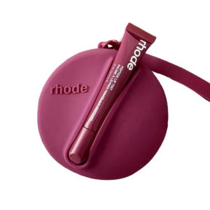 Rhode ROUND torbica with lipstick Burgundy