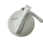Rhode ROUND torbica with lipstick Siva
