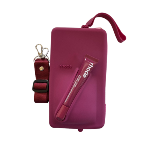 Rhode torbica with lipstick Burgundy