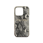 Shine MiuMiu maskica iPhone 16 Pro Max Siva