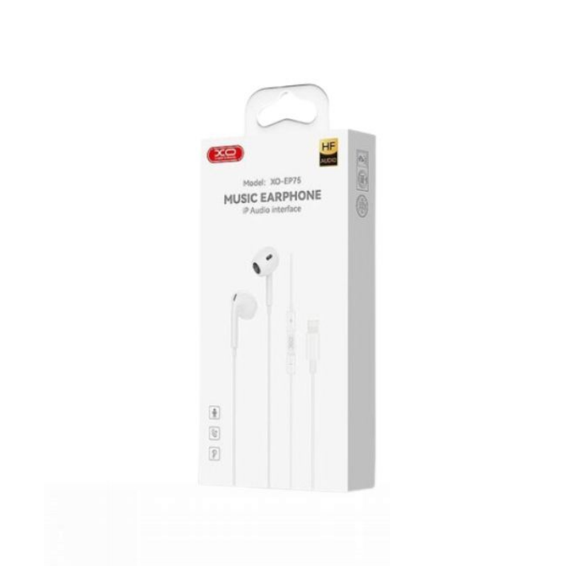 Slusalice XO EP75 Lighting White