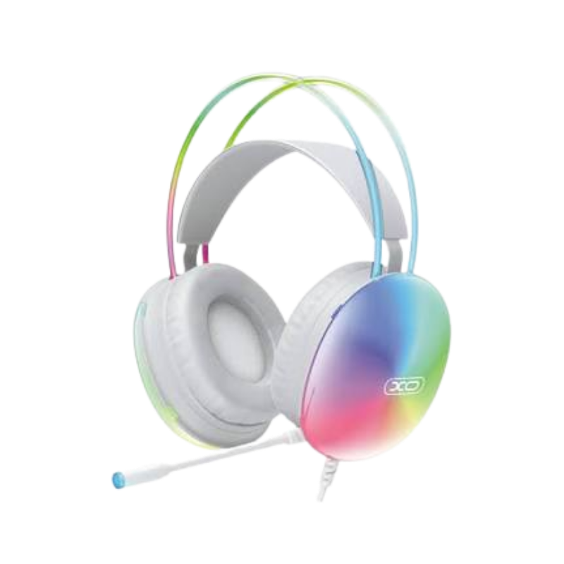 Slusalice XO GE11 RGB Gaming + microphone (usb+3.5mm) White