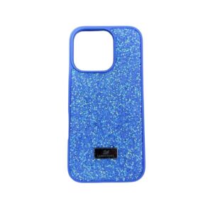 Swarovski maskica iPhone 16 Pro Ljubicasta