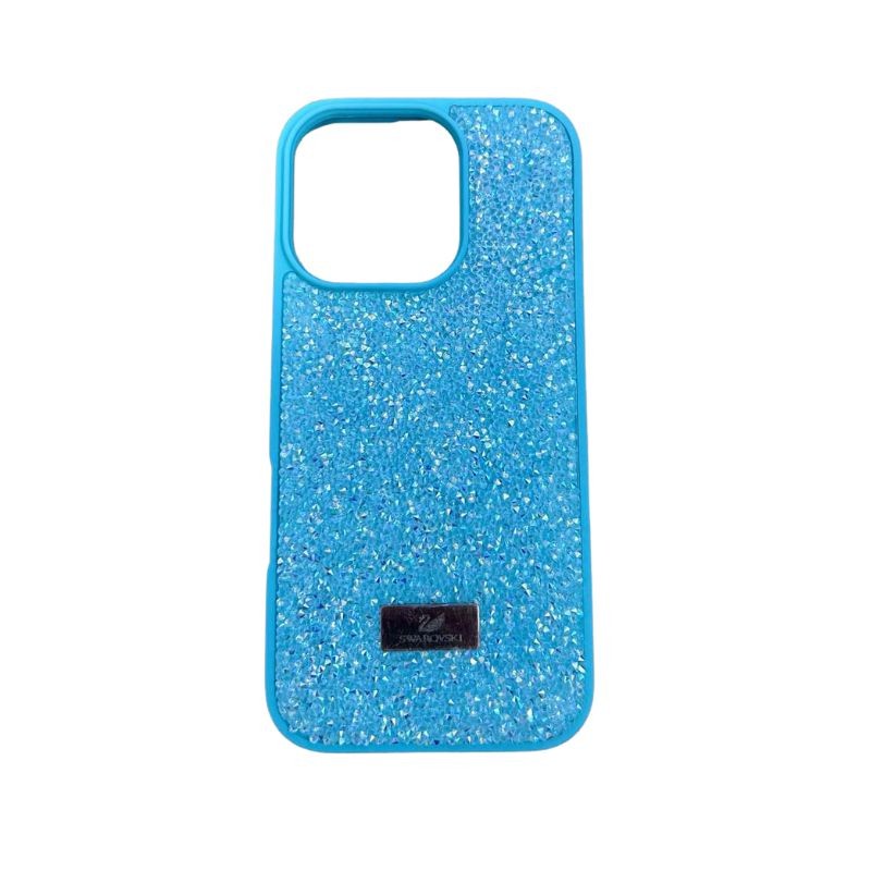 Swarovski maskica iPhone 16 Pro Mint