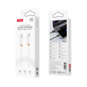 USB kabal XO NBQ302AB Type C - Type C 60W 1m White