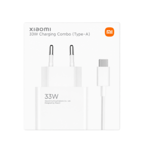 Xiaomi 33W Charger (Type A) + kabal tip C EU